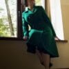 wool doublebreasted 50's coat