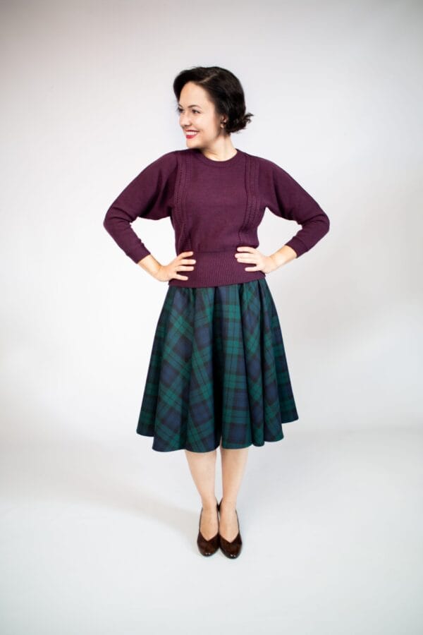 dolman sleeve merino sweater, jumper