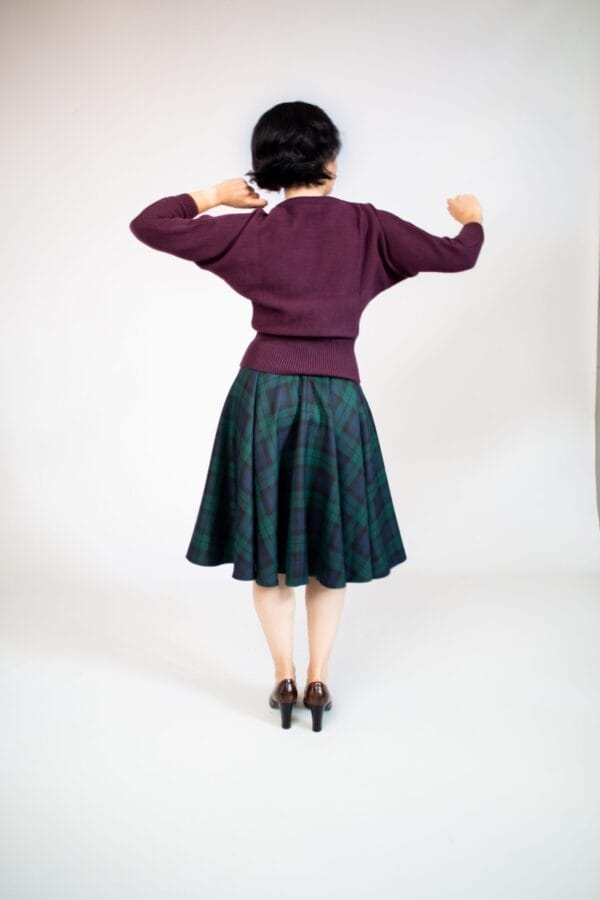 dolman sleeve merino sweater, jumper